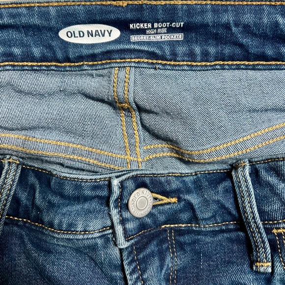 Old Navy High Rise Kicker Bootcut 12 Tall - Picture 3 of 4